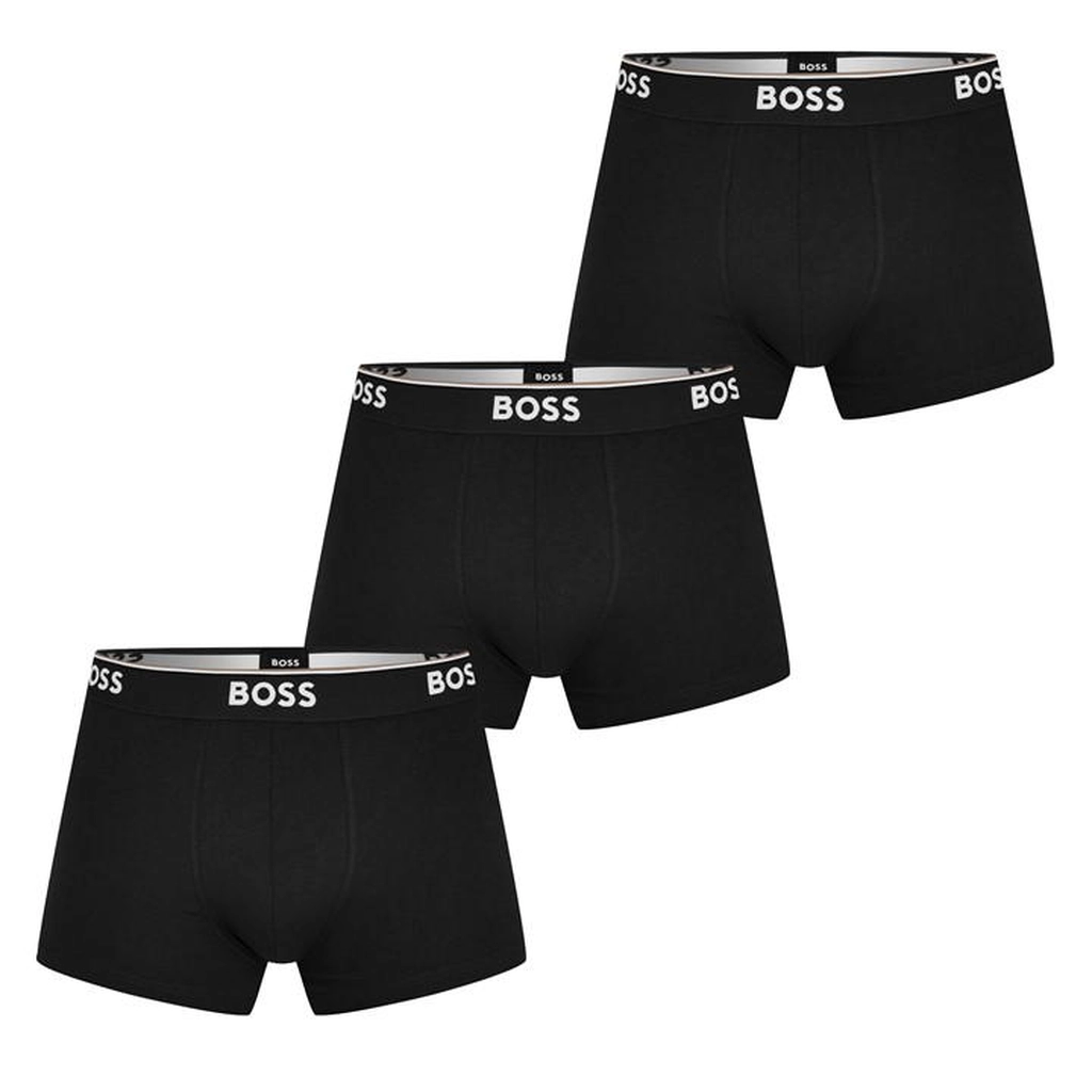 Hugo Boss 3 Pack Boxer Briefs - Black